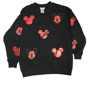 DISNEY Mickey Mouse Sweatshirt  Unique Small Like New!